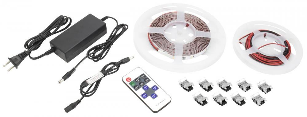 Standard grade 3000k tape light kit