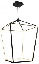 Avenue Lighting HF9402-BK - Park Ave. 42" LED Large Cage Pendant in Black