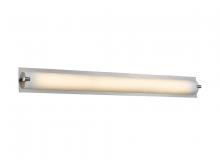 Avenue Lighting HF1115-BN - Cermack St. 26"  LED Resctangular  Vanity Bath Bar in Brushed Nickel  with Frosted Glass