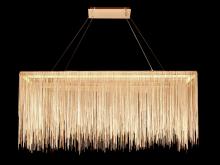 Avenue Lighting HF1201-G - Fountain Ave. 48"  Rectangle Chandelier in Gold