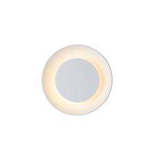 Avenue Lighting HF1373-WHT - Parker 11" Round Wall Sconce In Paintable White Plaster