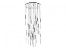 Avenue Lighting HF2031-FR-PN - Main Street  31 Light Frosted Glass Multi Pendant in Polished Nickel
