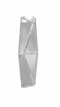 Avenue Lighting HF7860-CH - Seoul 11" LED Etched Acrylic Wall Sconce in Chrome