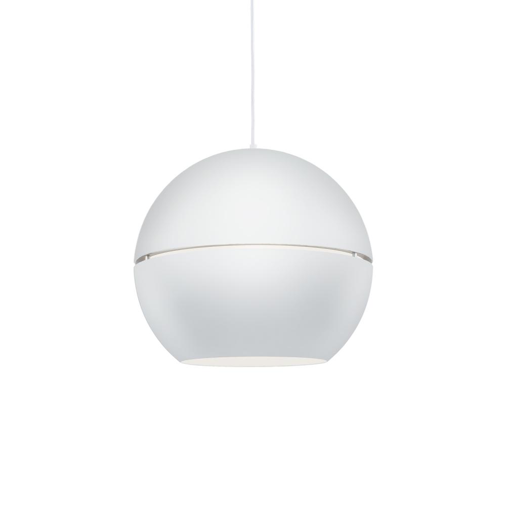 Lucas 24-in White 1 Light Pendant