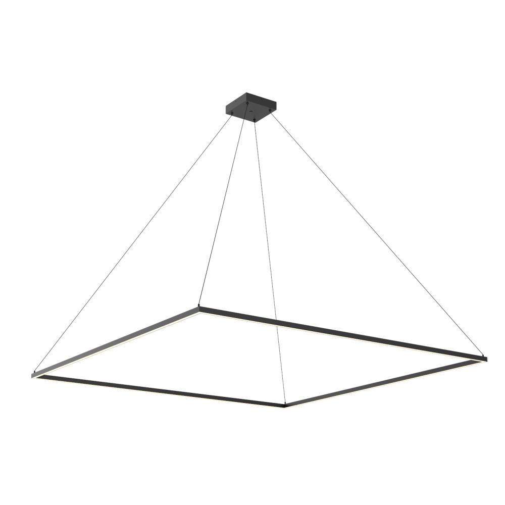 Piazza 72-in Black LED Pendant