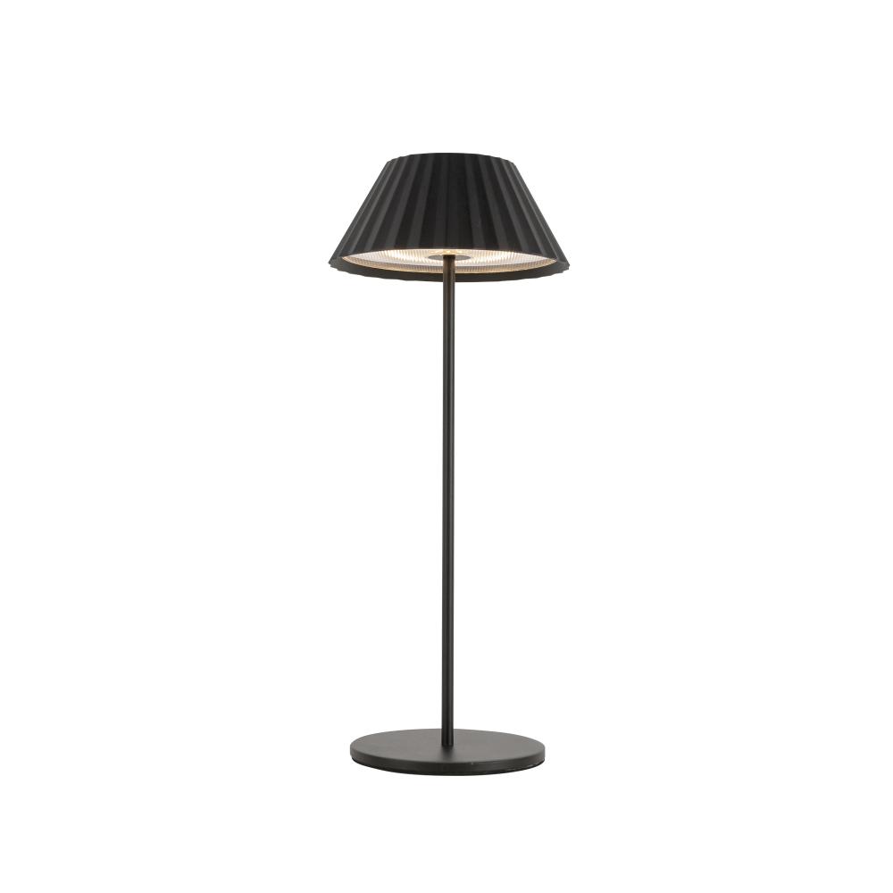 Zola 6-in Black LED Table Lamp