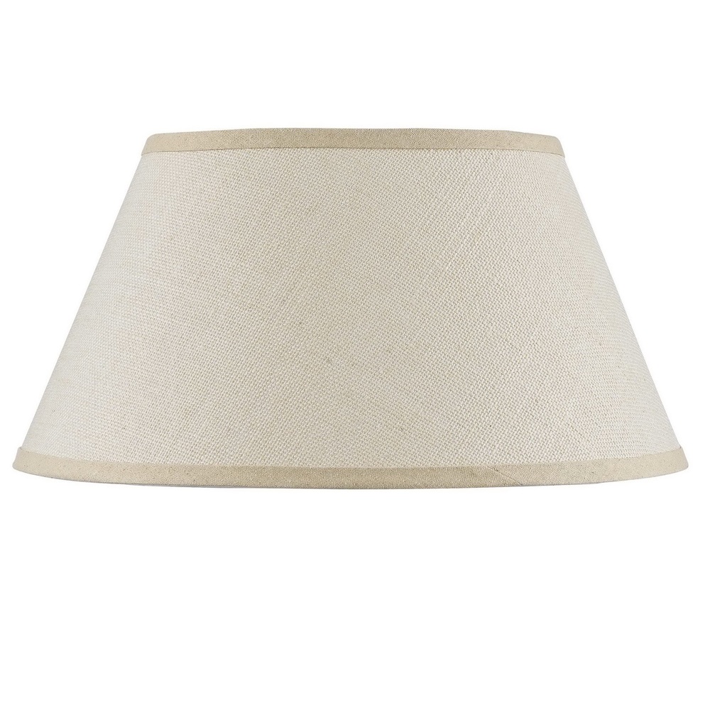 9.3" Height Burlap Shade in Light Tan