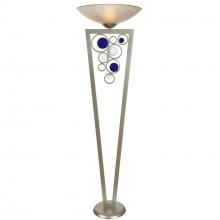 Van Teal 621281 - 621281 Rolling Cobalt 72" Torchiere Floor Lamp