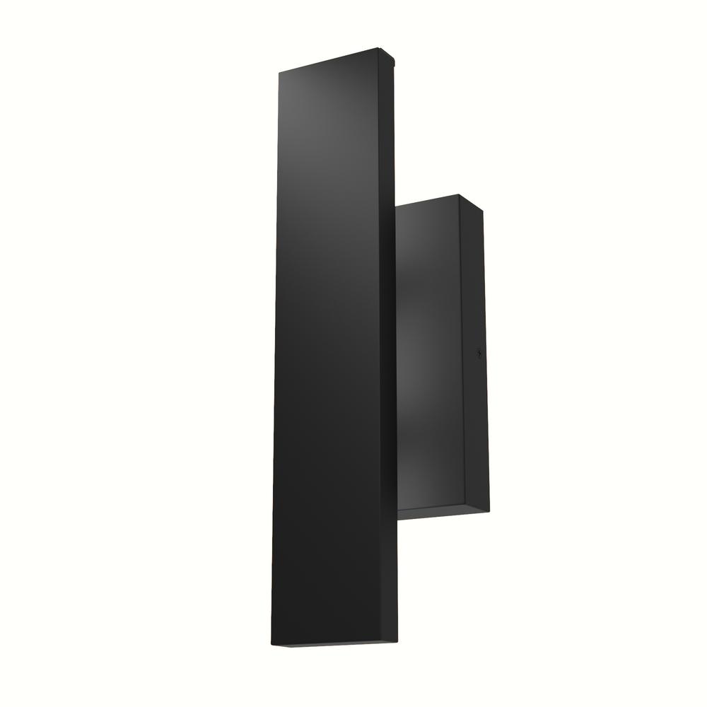 Hunter Canoga Matte Black 1 Light Small Sconce Wall Light Fixture