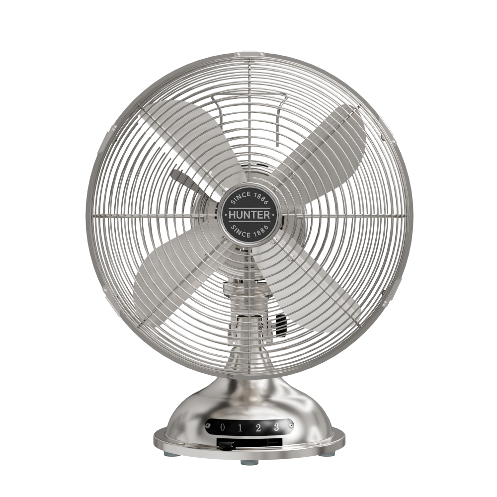 Classic D12 Portable Desk Fan 12 in 3 speeds