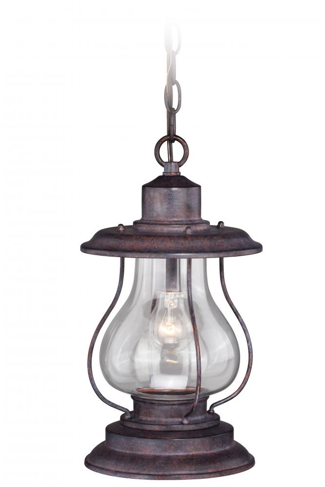 Dockside 8-in Outdoor Pendant Weathered Patina