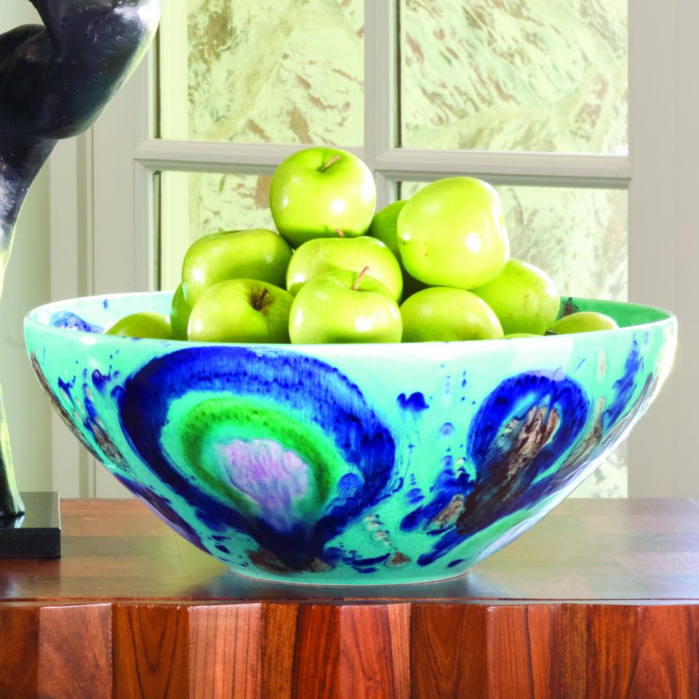 Blue Spots Bowl