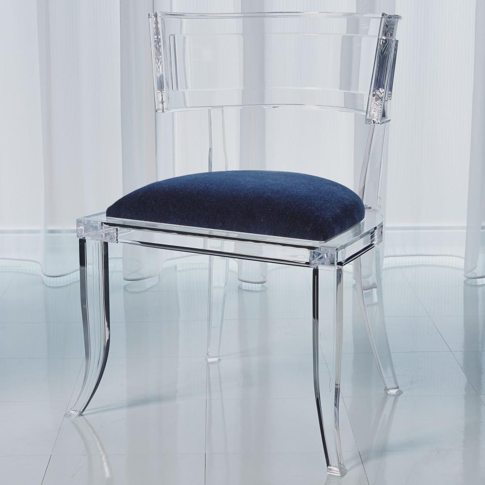 Klismos Acrylic Chair-A