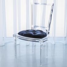 Global Views 3.31165 - Marilyn Acrylic Side Chair-Admiral Blue