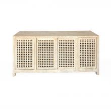 Global Views 7.90164 - Driftwood Lattice Credenza