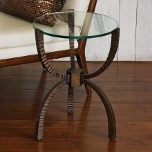 Global Views 7.90385 - Teton Accent Table-Bronze