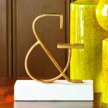 Global Views 8.81687 - Ampersand Objet-Gold