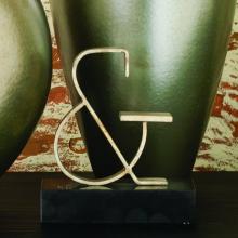 Global Views 8.81688 - Ampersand Objet-Silver