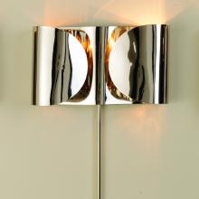 Global Views 9.91591 - Folded Sconce-Nickel