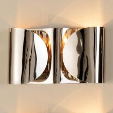 Global Views 9.91591-HW - Hardwired Folded Sconce-Nickel