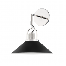 Hudson Valley 2601-PN/BK - Syosset Wall Sconce