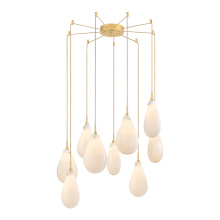 Hudson Valley 3909-AGB - IRONWOOD Chandelier