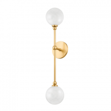 Hudson Valley 4802-AGB - Andrews Wall Sconce