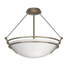 Hubbardton Forge 124432-SKT-84-GG0020 - Presidio Tryne Semi-Flush