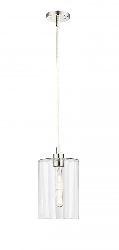 Chastine 1-Light Pendant Light Polished Nickel