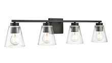 Millennium 64004-MB - Strayhan 31" 4-Light Vanity - Matte Black