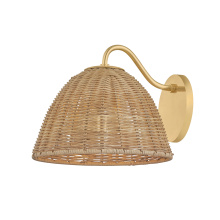 Mitzi by Hudson Valley Lighting H1081101-AGB - Katniss Wall Sconce