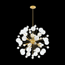 Mitzi by Hudson Valley Lighting H794808-AGB - LINNEA Chandelier