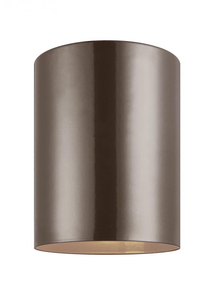 Outdoor Cylinders Small LED Ceiling Flush Mount