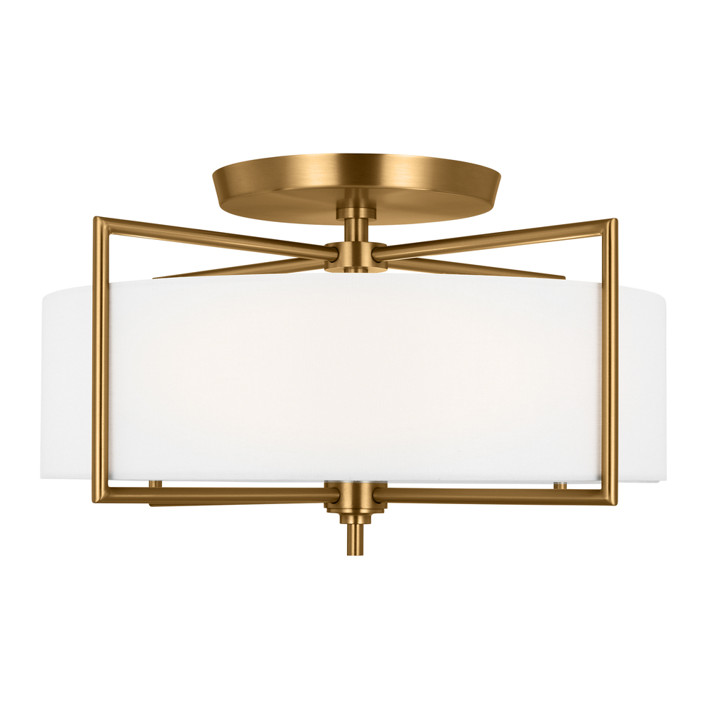 Perno Large Semi-Flush Mount