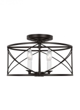 Visual Comfort & Co. Studio Collection CF1134AI - Beatrix Medium Semi-Flush Mount