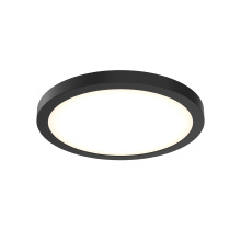 Dals CFLEDR14-CC-V-BK - Round Flush Mount, universal 120V-347V, 0-10V dimming