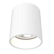 Dals CYL06-CC-V-BK - 6in cylinder flushmount universal 120V-347V, 0-10V dimming