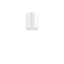 Dals PIL08-CC-UNV-WH - 8in cylinder flushmount, universal driver, 5CCT - White