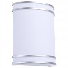 Nuvo 62/1885 - Glamour; LED Wall Sconce; Brushed Nickel Finish; 27K/3K/35K/4K/5K CCT Selectable