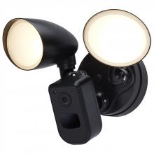 Nuvo 65/931 - 20 Watt Bullet Outdoor SMART Security Light with Camera; Starfish Enabled; 3K/4K/5K CCT Selectable