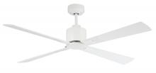 Beacon Lighting America 210521010 - Climate 52" DC Fan White w/White Blades (Remote Included)