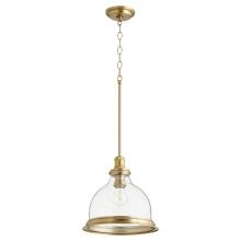 Quorum 6193-12-80 - CLEAR w/RING PEND - AGB