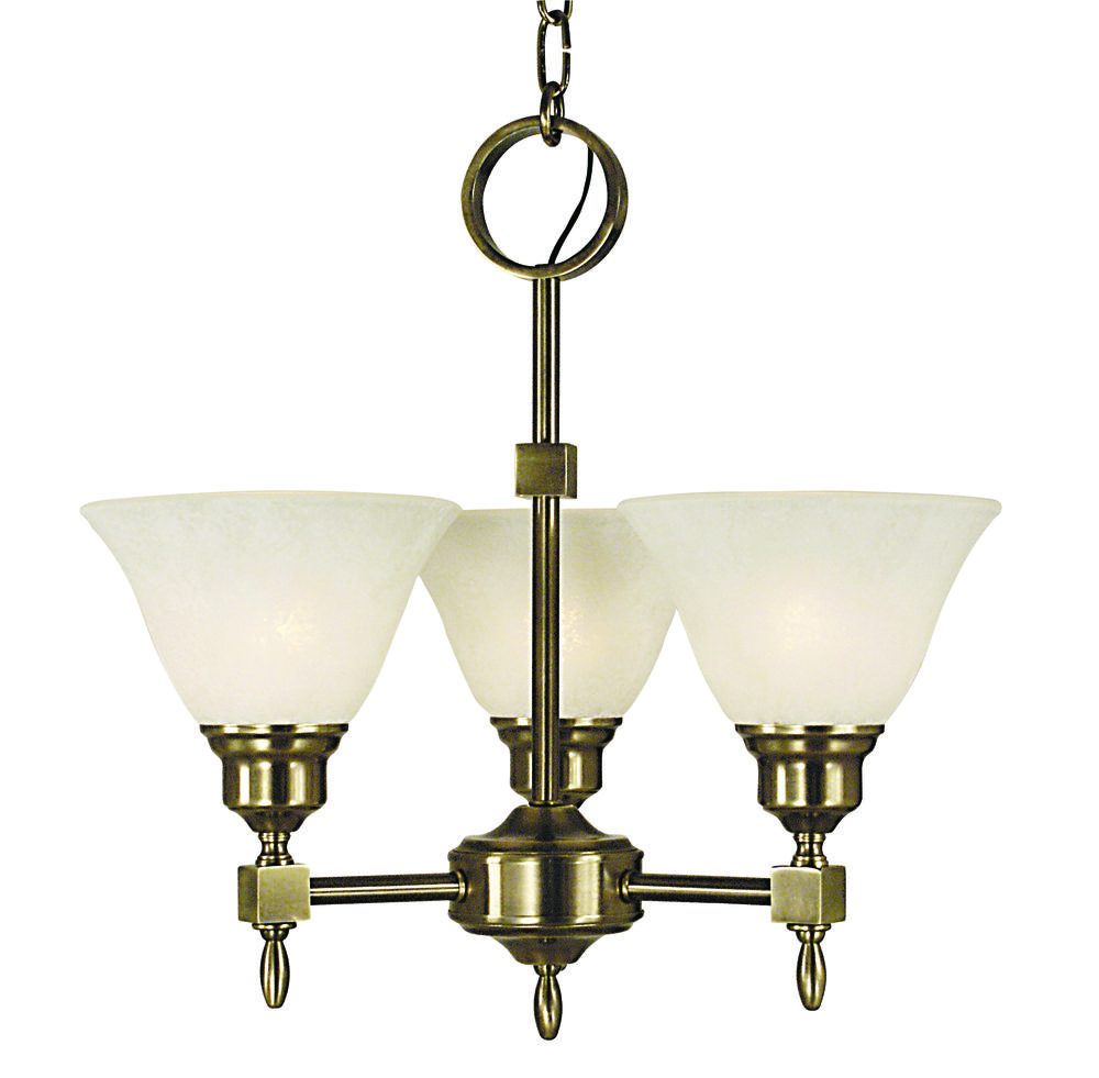 3-Light Siena Bronze Taylor Mini Chandelier