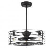 Savoy House Meridian M2007ORB - 14" 3-Light Fan D'Lier in Oil Rubbed Bronze