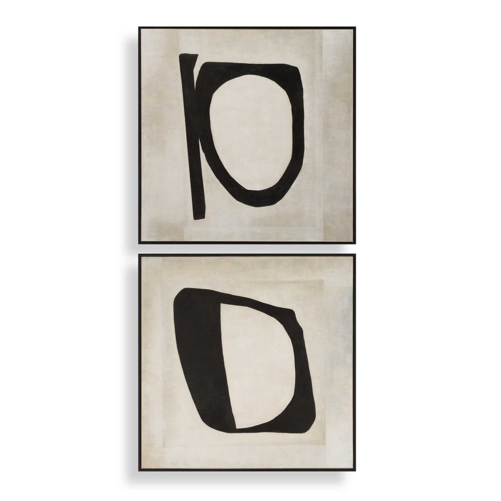 Uttermost Characters Abstract Art Set/2
