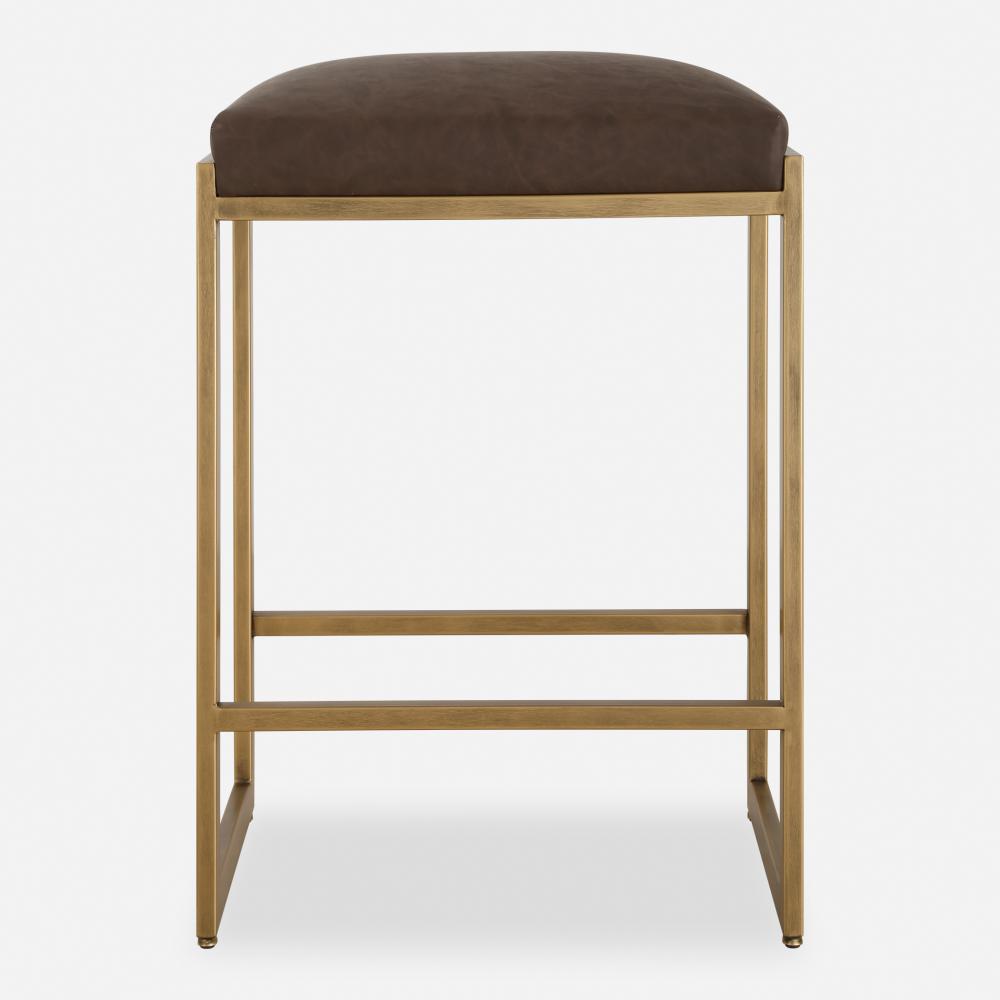 Uttermost Atticus Gold Counter Stool