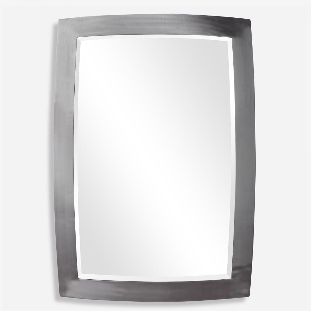 Uttermost Haskill Brushed Nickel Mirror