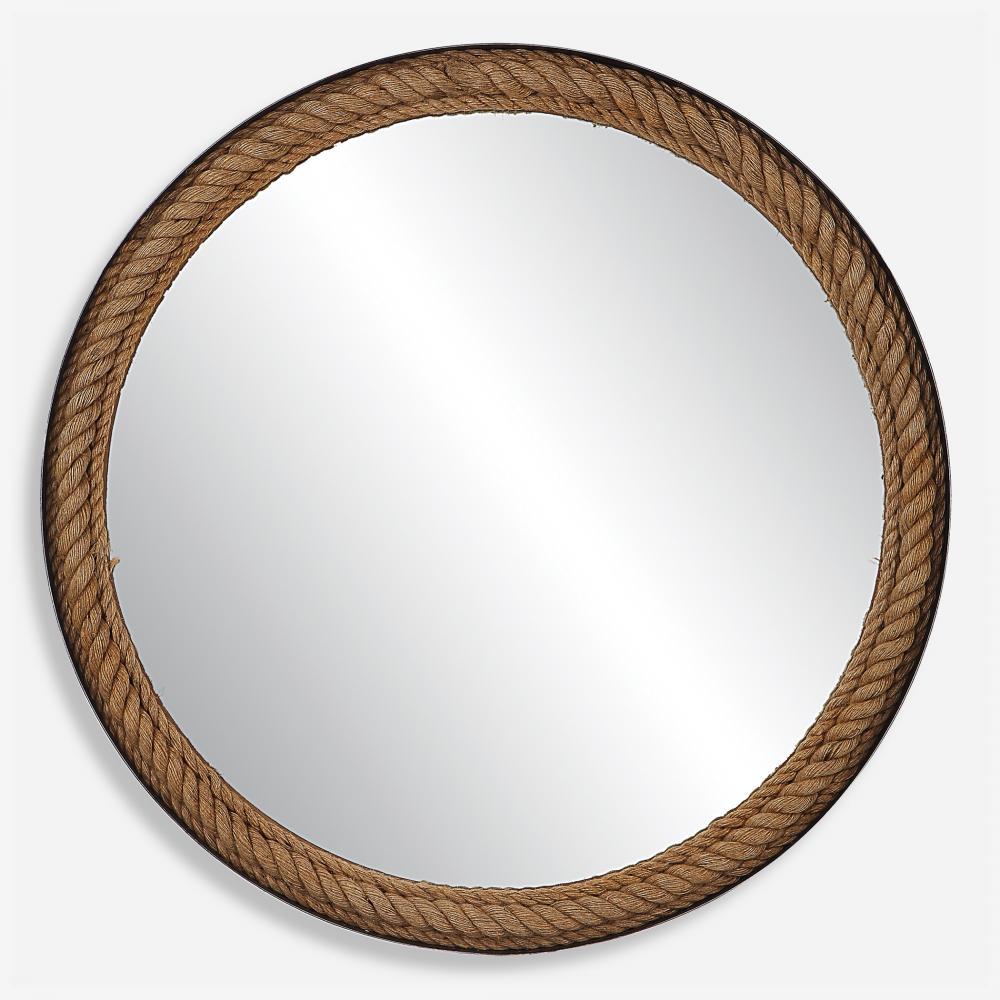 Uttermost Bolton Round Rope Mirror