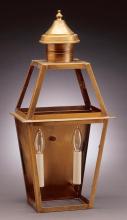 Northeast Lantern 2241-DAB-LT2-CLR - Tapered Wall Dark Antique Brass 2 Candelabra Sockets Clear Glass