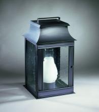 Northeast Lantern 5631-AC-LT3-CSG - Pagoda Wall Top Antique Copper 3 Candelabra Sockets Clear Seedy Glass